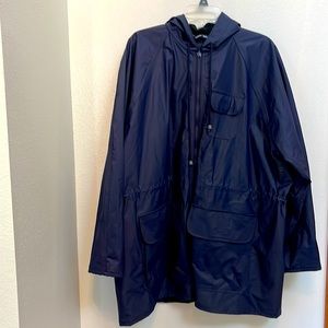 Men’s Totes Raincoat Jacket with Hood. XL